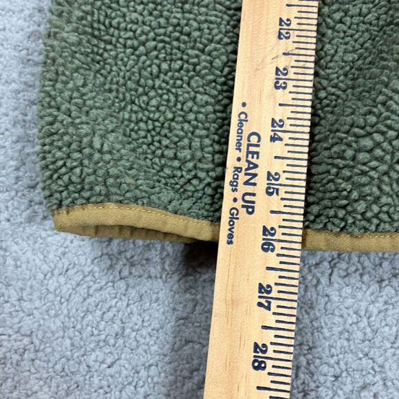 Under Armour Boys Storm Tanuk Sherpa Jacket Size Medium Mustard and Olive Green - Picture 7 of 9